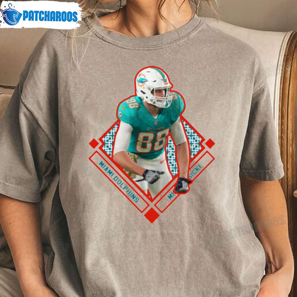 Miami Dolphins Shop - Mike Gesicki Miami Dolphins T Shirt Miami Dolphins Gift 1
