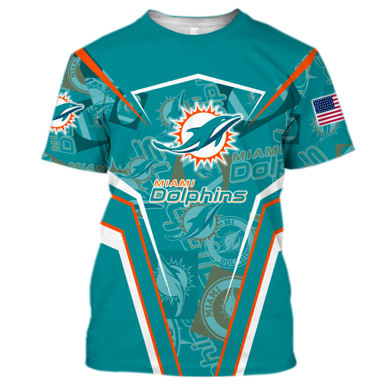 Miami Dolphins Shop - Miami Dolphins T shirt V4