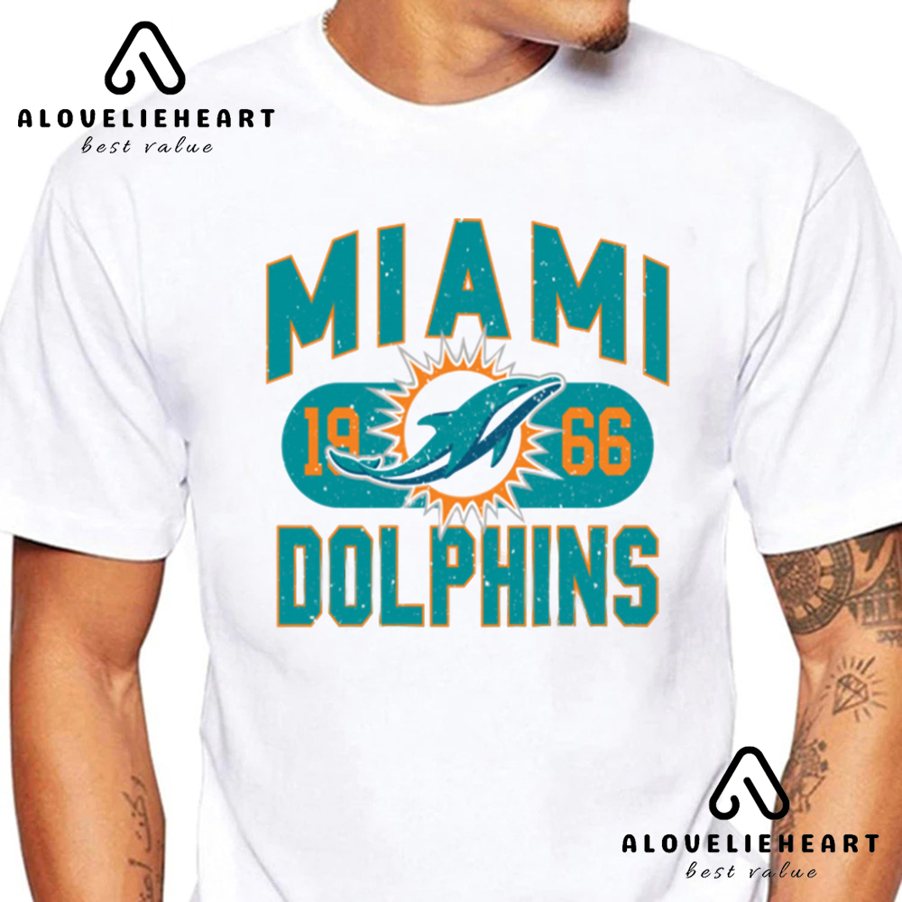New NFL Football Team Est 1966 Miami Dolphins Shirt Men’s