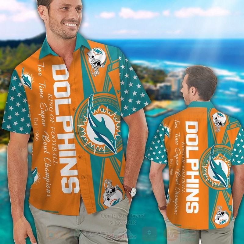 Miami Dolphins Shop - Nfl Miami Dolphins Men Woman Hawaiian Shirt