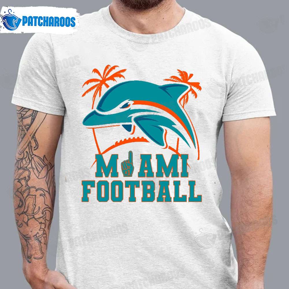 Miami Dolphins Shop - Vintage Style Miami Dolphin T Shirt Unique Miami Dolphins Gifts 1