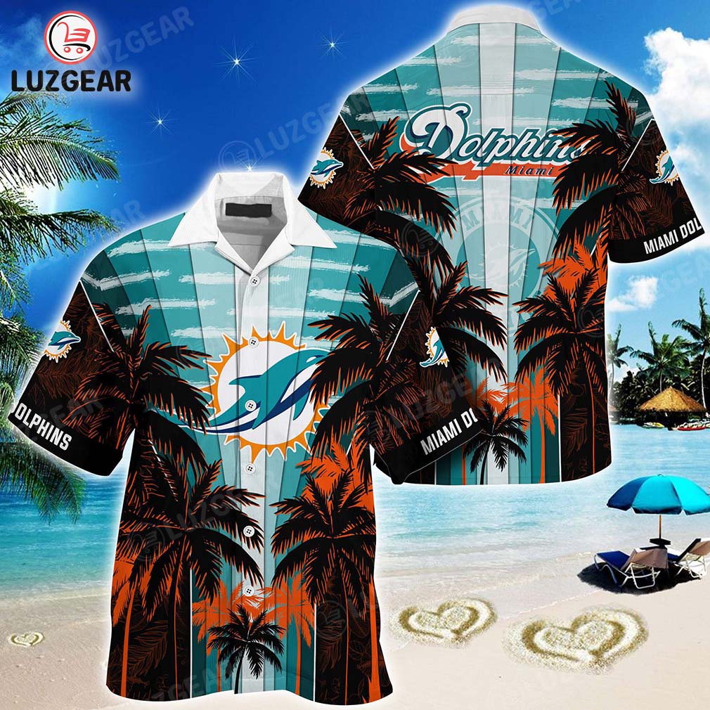Miami Dolphins NFL Football Hawaiian Shirt, Trending Beach Shirt Style For Big Fans