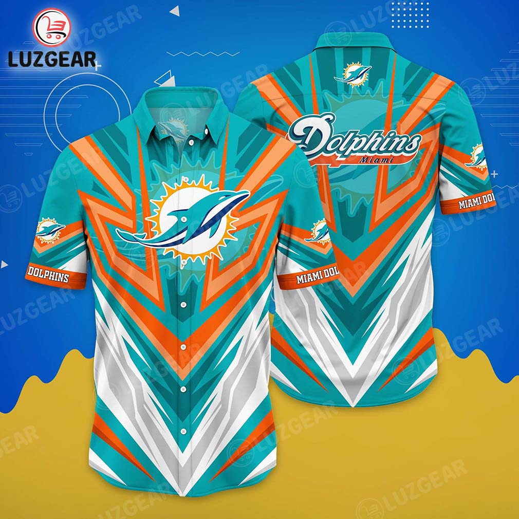 Miami Dolphins Shop - Miami Dolphins NFL Hawaiian Shirt Short Style Hot Trending Summer For Awesome Fans 0mu