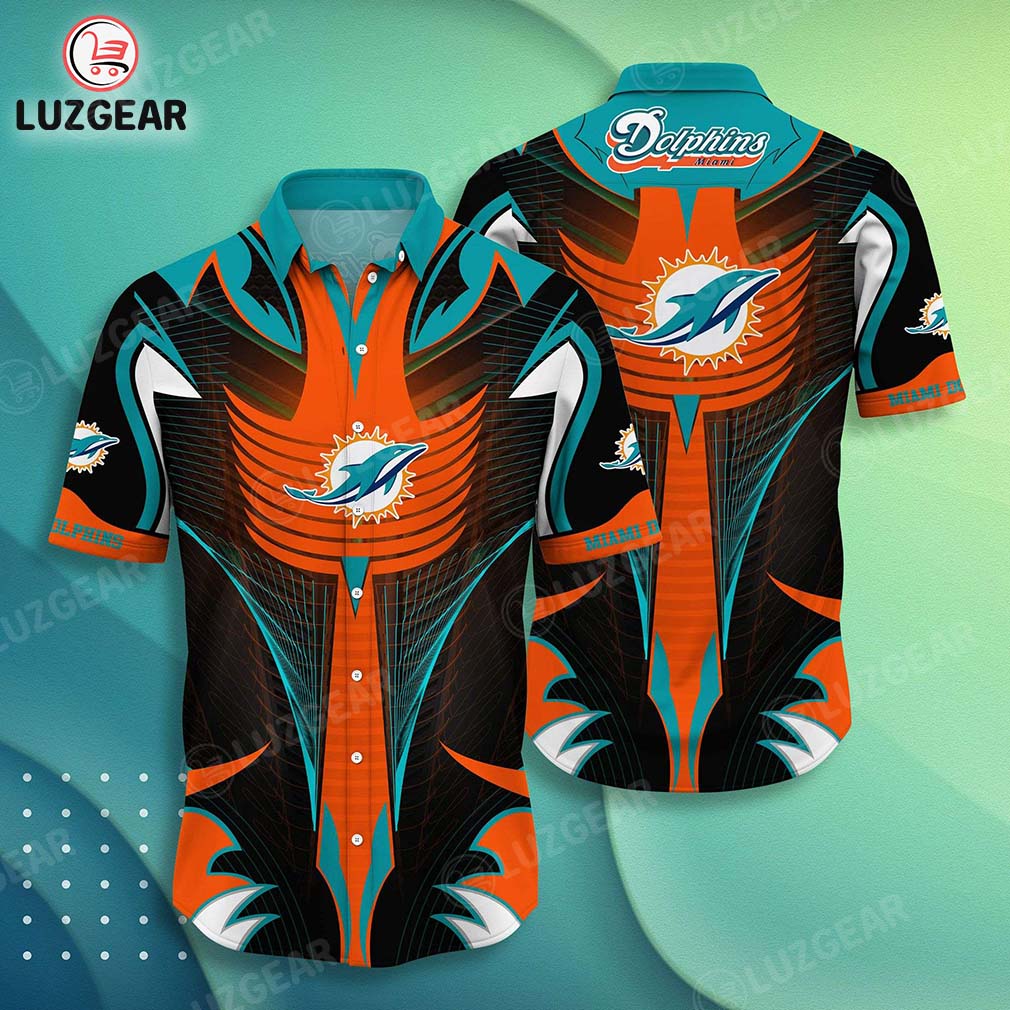 Miami Dolphins NFL Hawaiian Shirt, Trending Beach Shirt Short Style For Awesome Fans