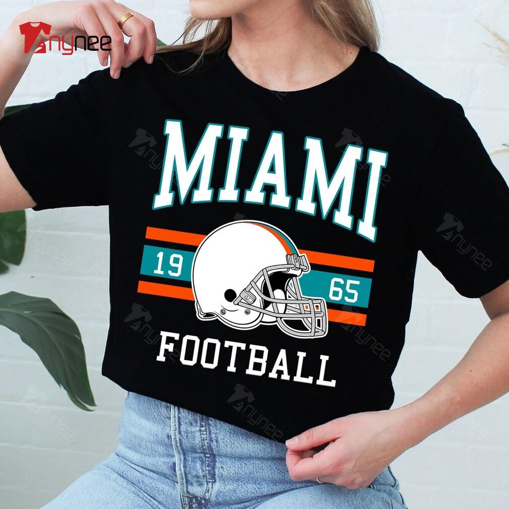 Miami Dolphins Shop - Miami Dolphins Shirt Football Fan NFL Sunday