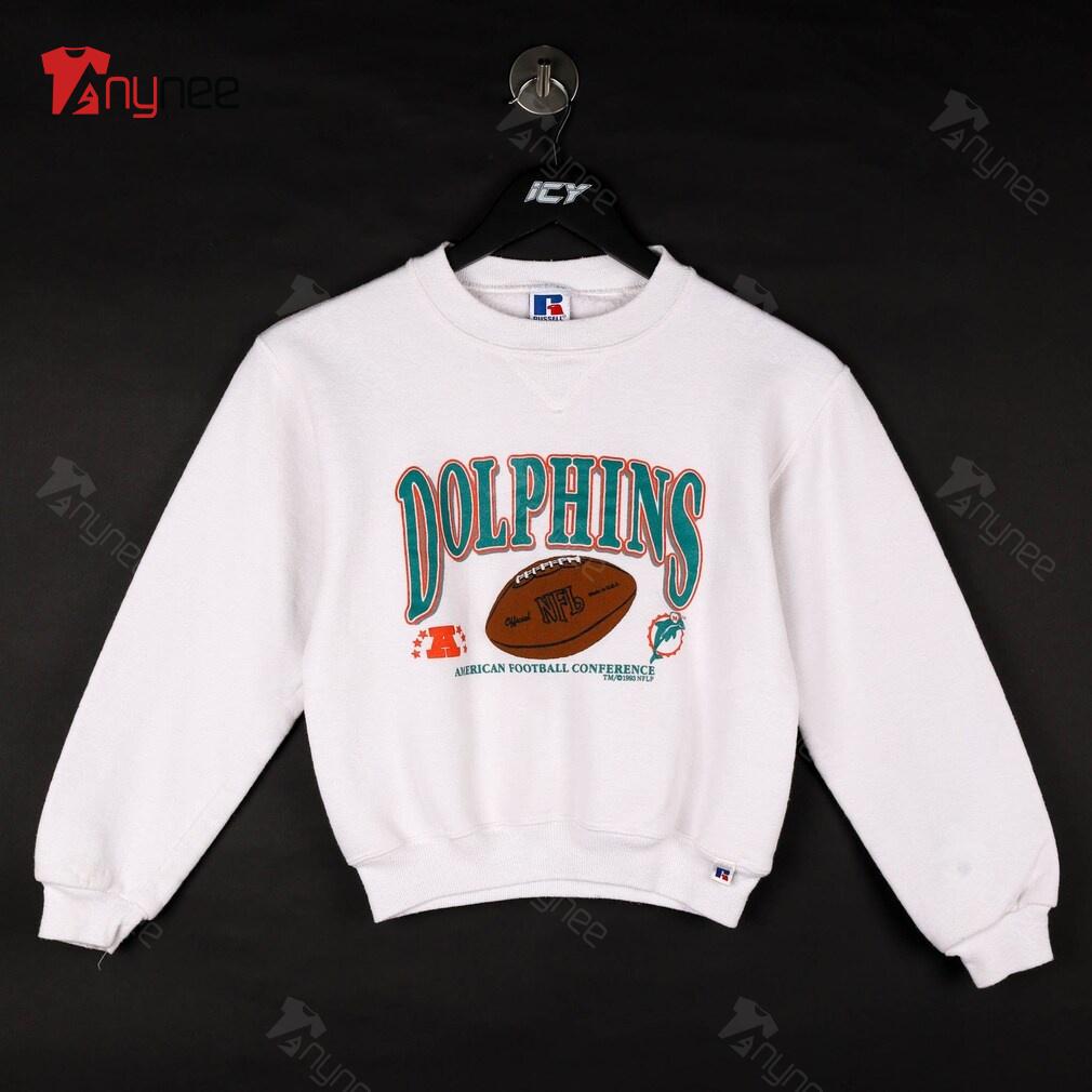 Miami Dolphins Shop - Miami Dolphins Sweatshirt Vintage 1993 Football