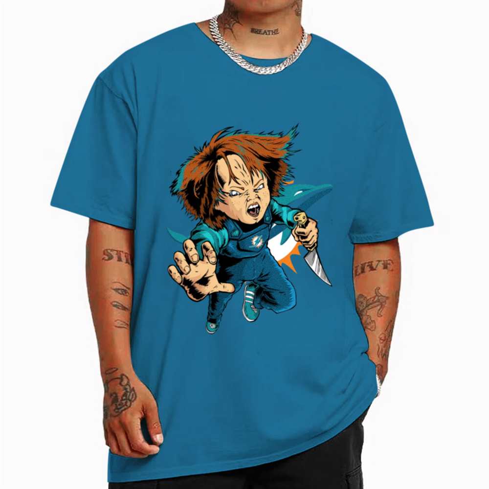 Chucky Fans Miami Dolphins T-Shirt