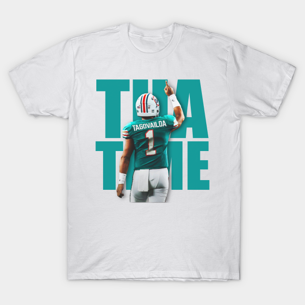 Miami Dolphins Shop - Classic Tua Time T Shirt 1