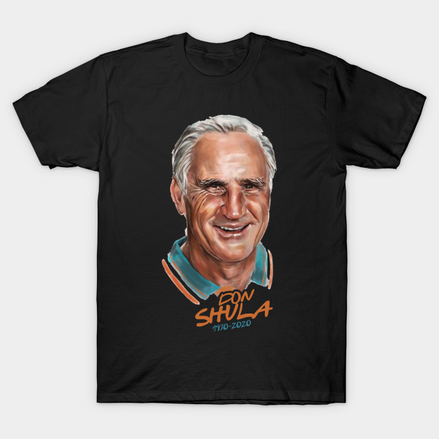 Miami Dolphins Shop - DON SHULA T Shirt 1 7