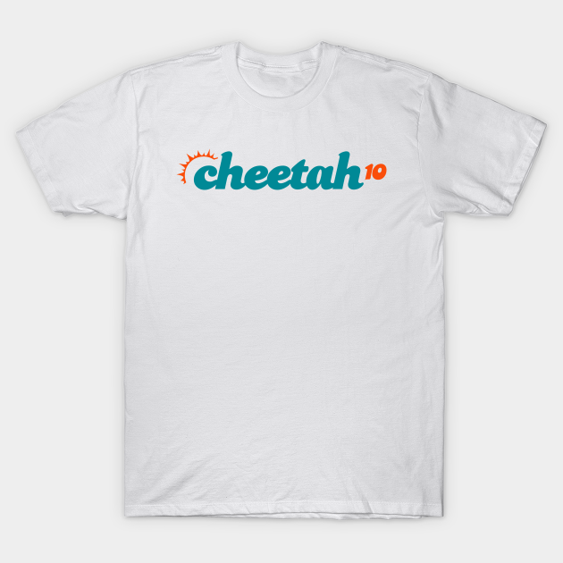 Dolphins Football - Cheetah T-Shirt