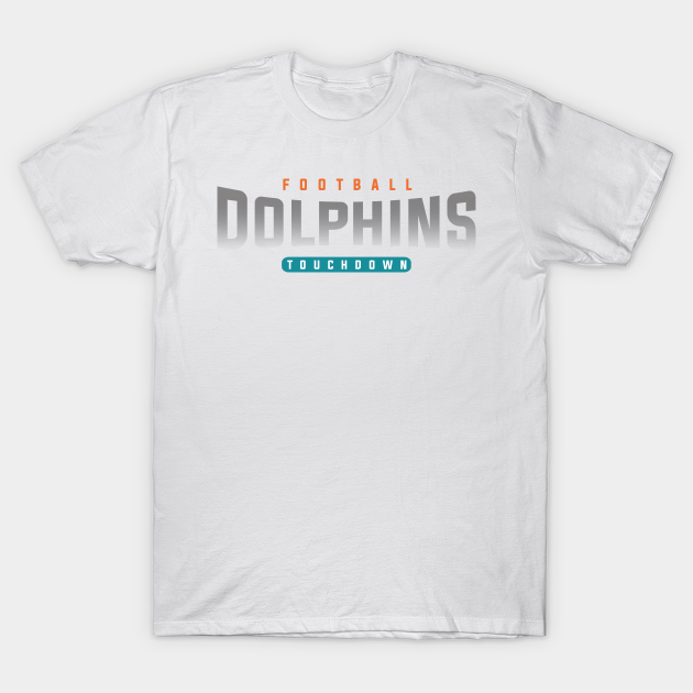 Miami Dolphins Shop - Dolphins Football Team T Shirt 1 2