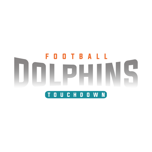 Miami Dolphins Shop - Dolphins Football Team T Shirt 2 2