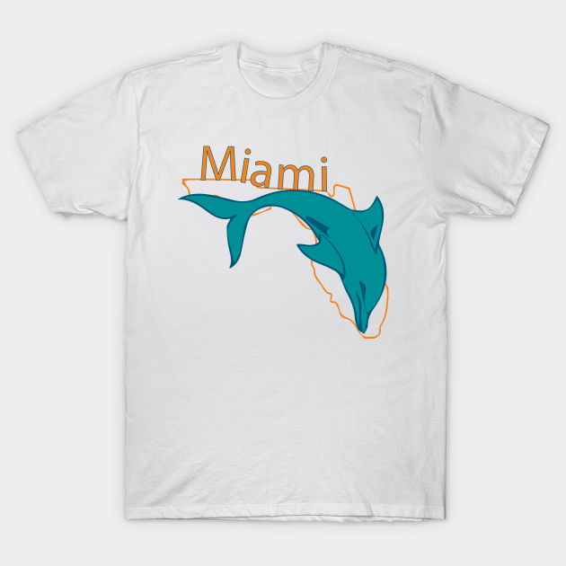 Miami Dolphins Shop - Florida fans of the Dolphins T Shirt 1