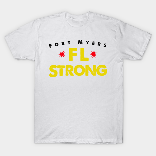 Miami Dolphins Shop - Great Fort myers florida strong T Shirt 1