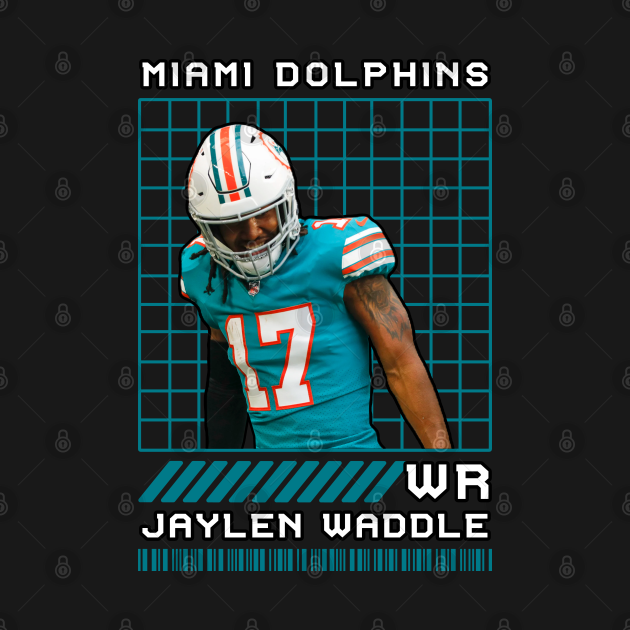 Miami Dolphins Shop - JAYLEN WADDLE WR MIAMI DOLPHINS T Shirt 2 2
