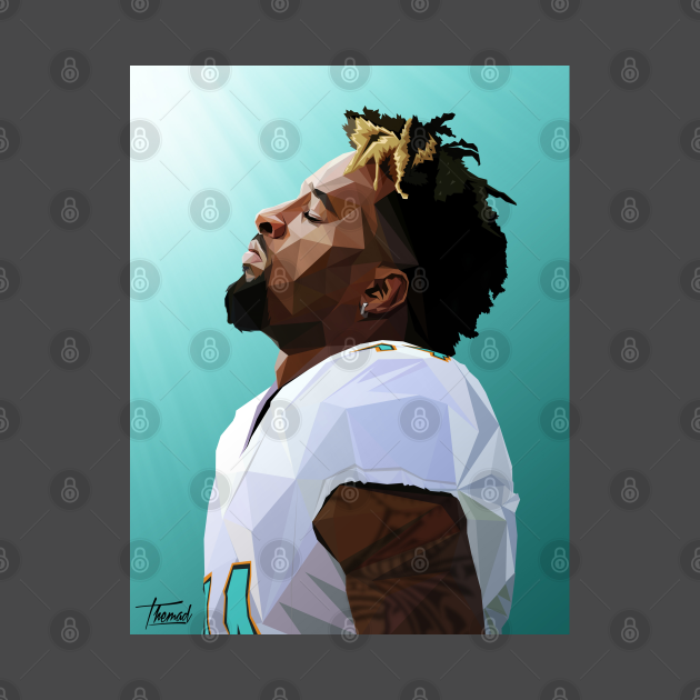Miami Dolphins Shop - JUICE LOW POLY T Shirt 2