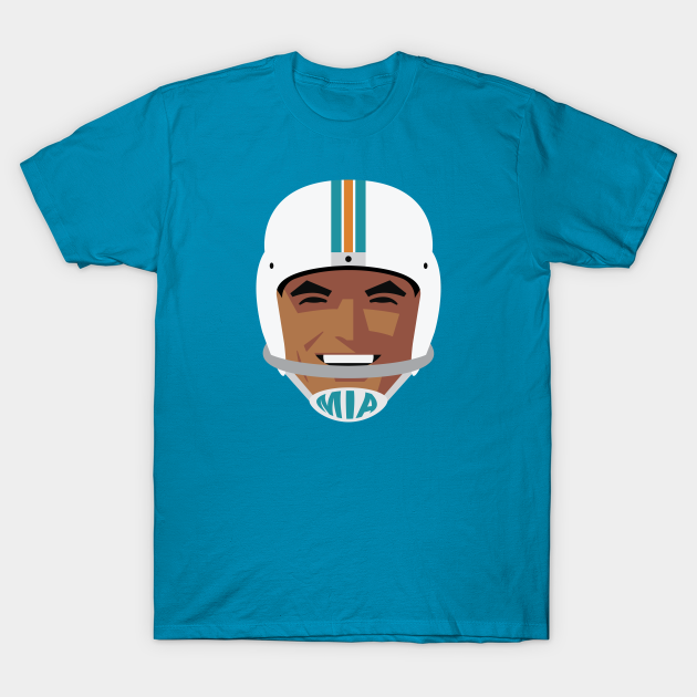 Miami Dolphins Shop - MIA Vintage Helmet T Shirt 1