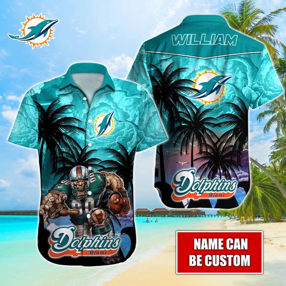 Miami Dolphins Hawaiian Shirt William 2023