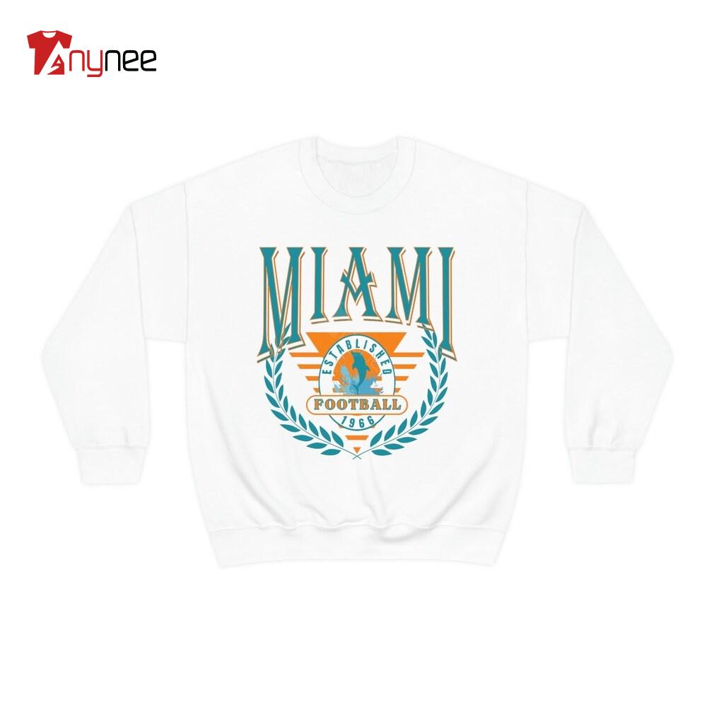 Miami Dolphins Sweatshirt Sports Fan