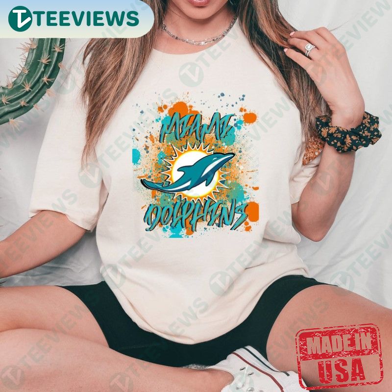 Miami Dolphins Shop - Miami Nfl Team Dolphins Classic Shirt 2