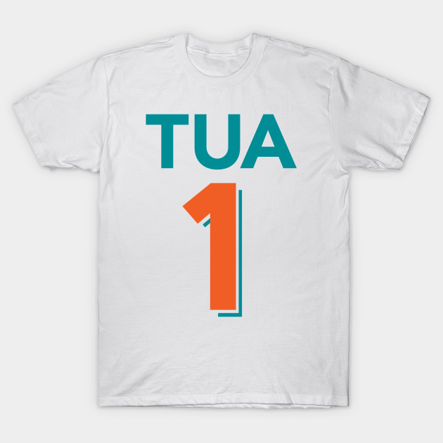 Miami Dolphins Shop - TUA 1 T Shirt 1