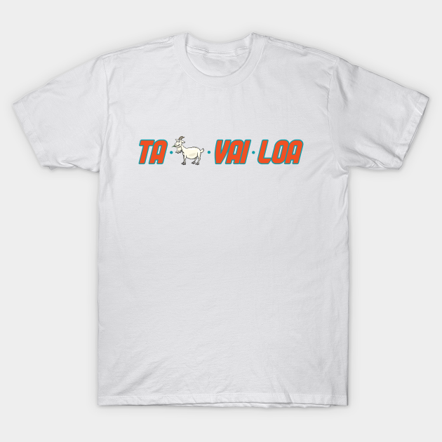 Miami Dolphins Shop - TaGoatVaiLoa T Shirt 1