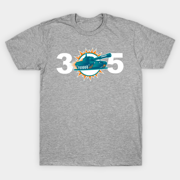 Miami Dolphins Shop - Tank season 2 T Shirt 1