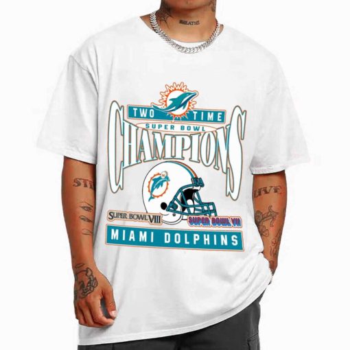 Miami Dolphins Shop - Two Time Super Bowl Champions Miami Dolphins T Shirt