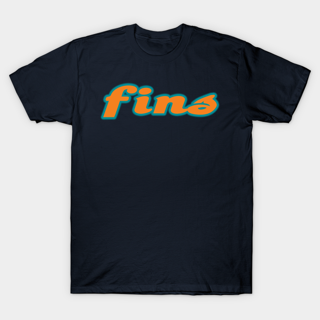Miami Dolphins Shop - Fins! T Shirt 1