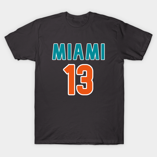 Miami Dolphins Shop - Miami Dolphins Dan Marino 13 T Shirt 1