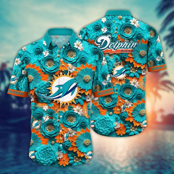 Miami Dolphins NFL Hawaiian Shirt Trending For This Summer