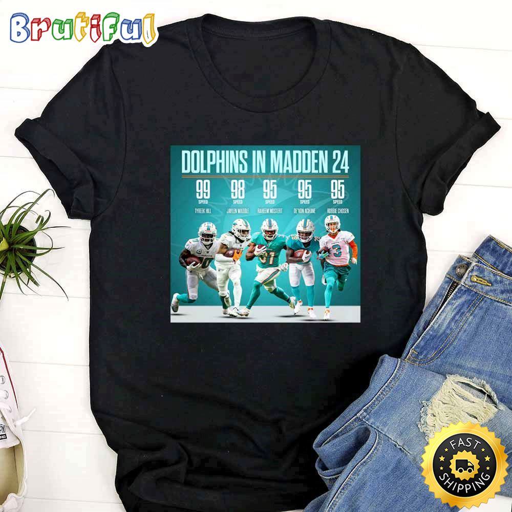 Miami Dolphins Shop - Miami Dolphins In Madden 24 T Shirt