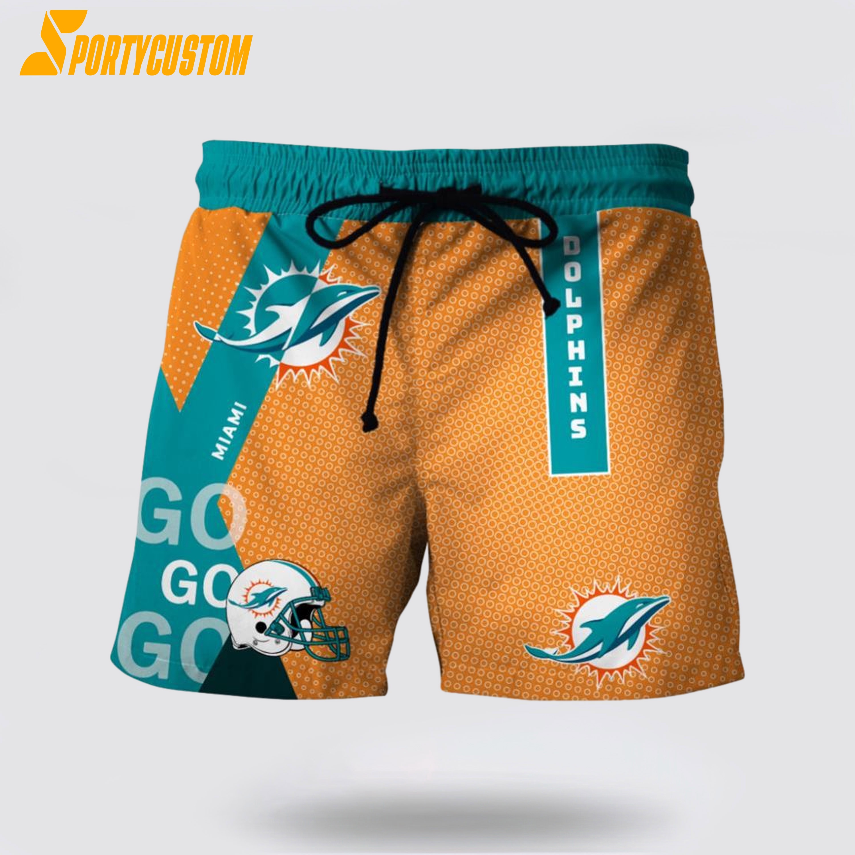 Miami Dolphins Shop - Miami Dolphins Mens Nfl Beach Board Shorts Best Gift For Fans