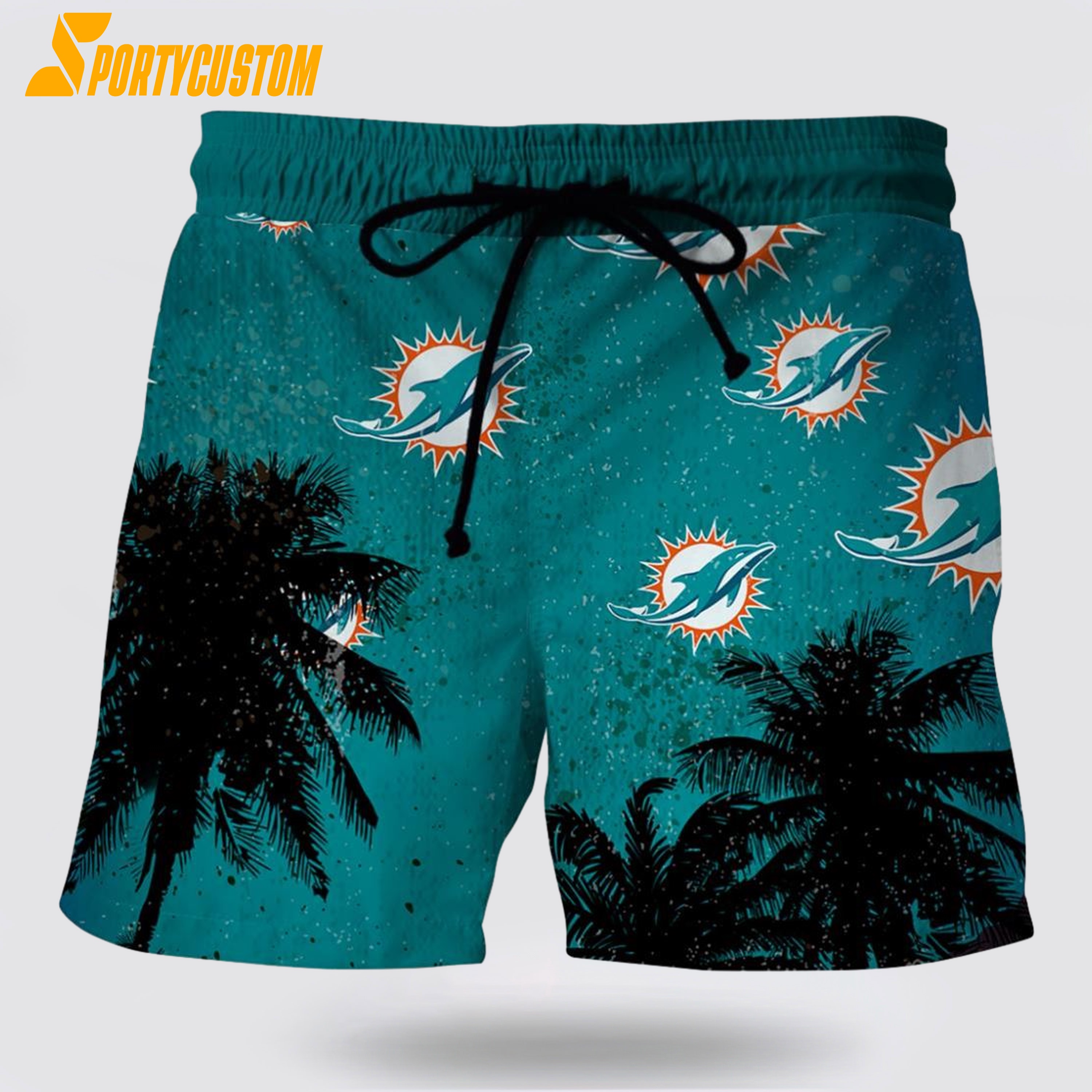 Miami Dolphins Shop - Miami Dolphins Mens Nfl Beach Board Shorts For Awesome Fans