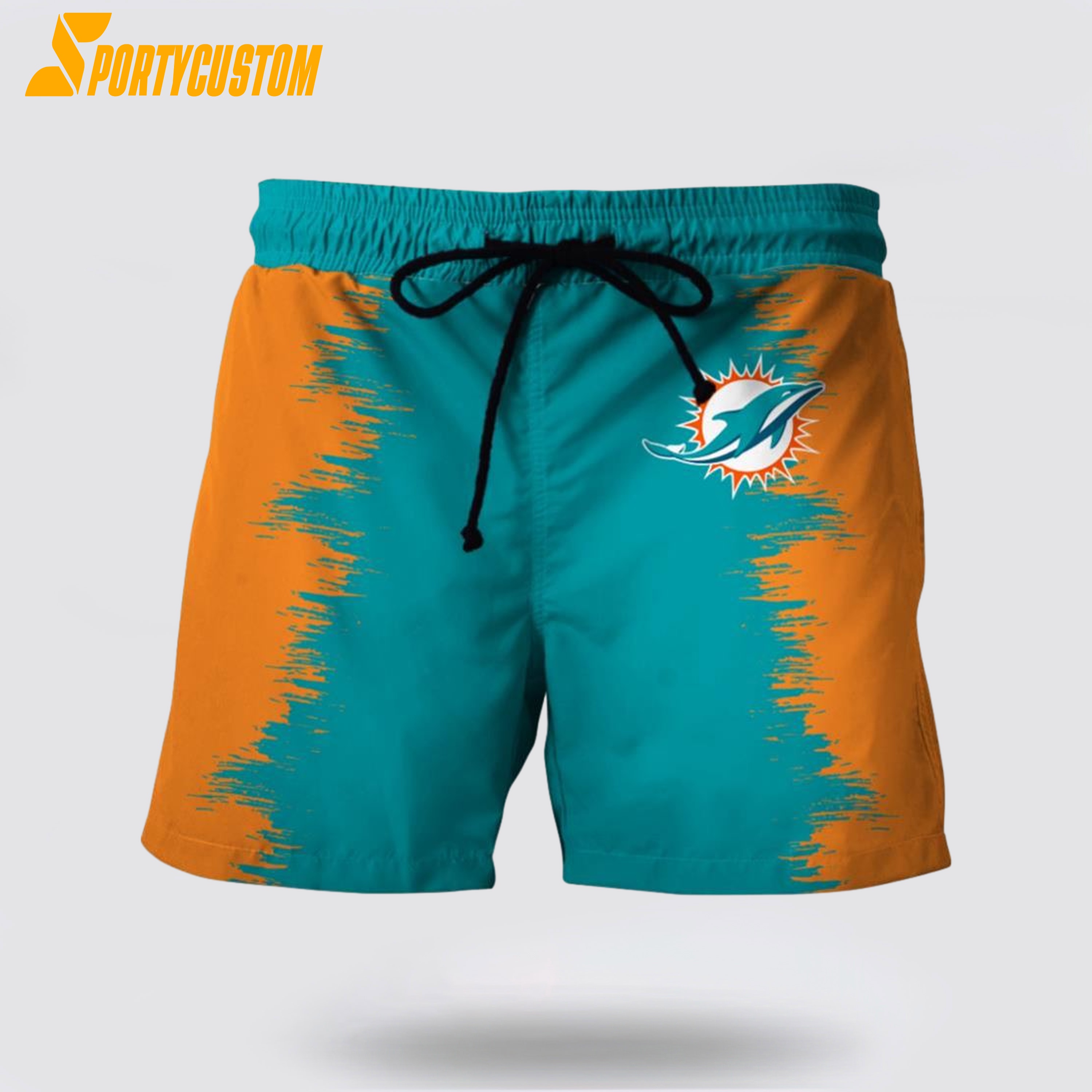 Miami Dolphins Shop - Miami Dolphins Mens Nfl Beach Board Shorts Summer Gift For Fans