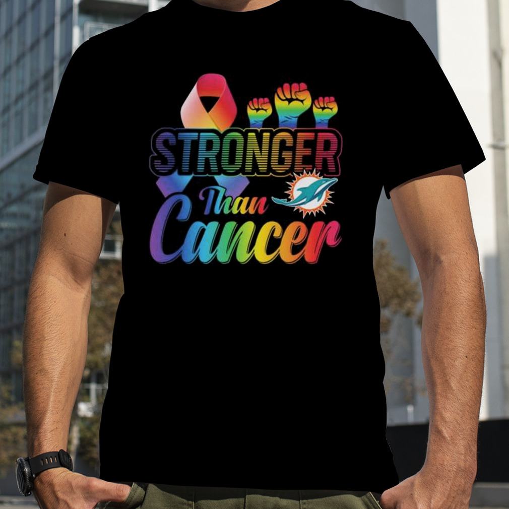 Miami Dolphins Shop - Miami Dolphins Stronger Than Cancer shirt b90c46 0