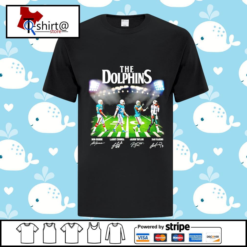 Miami Dolphins Shop - The Miami Dolphins abbey road signature shirt
