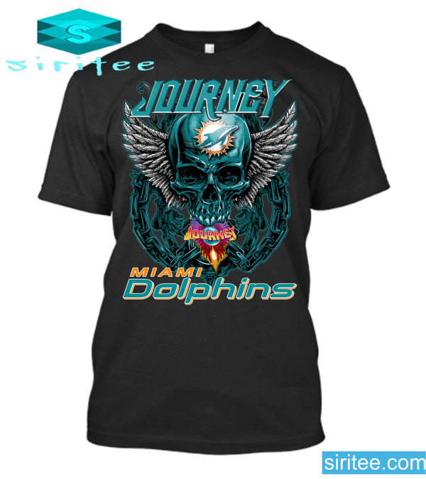 Miami Dolphins Shop - Journey Miami Dolphins T Shirt