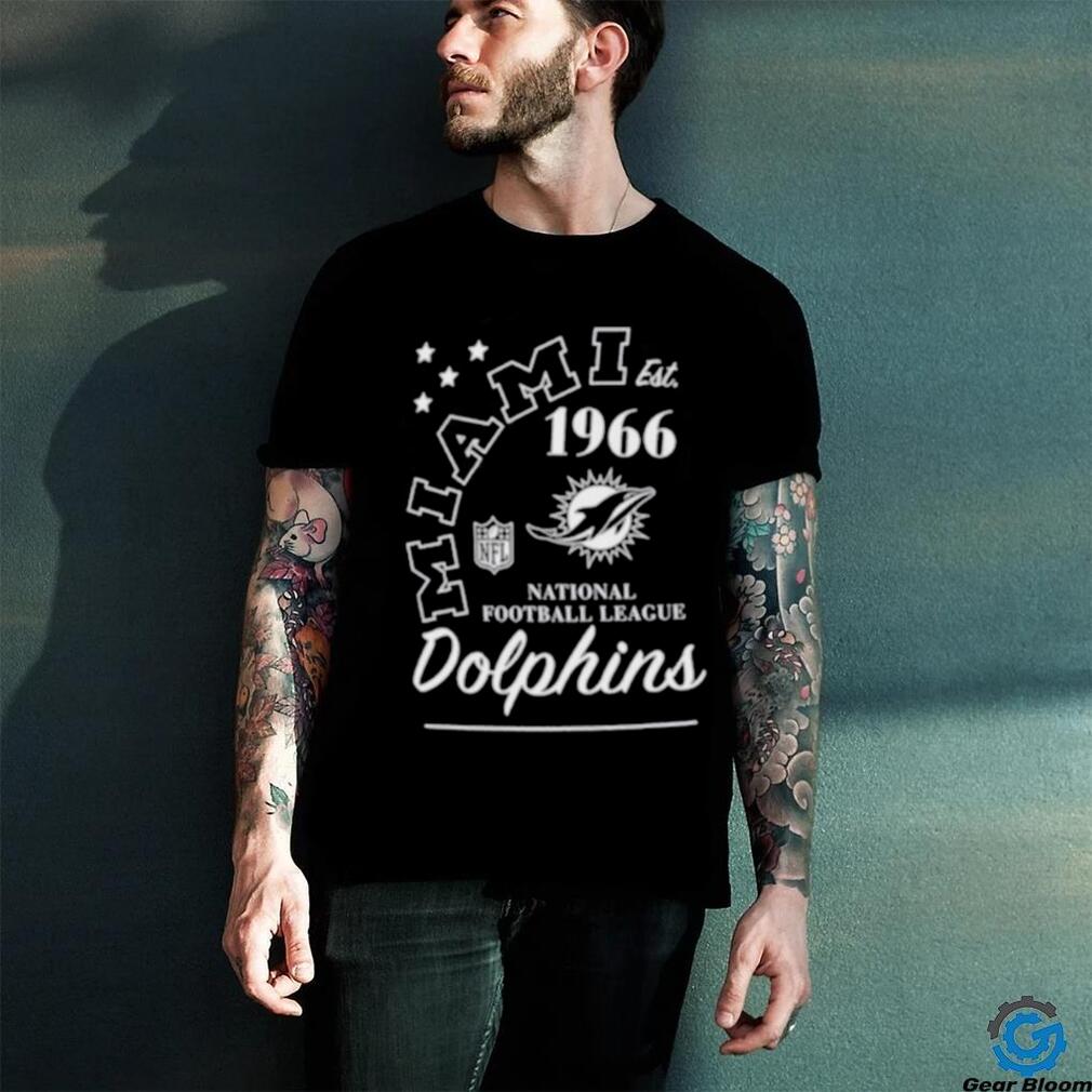 Miami Dolphins Shop - Miami Dolphins Est 1966 National Football League Shirt