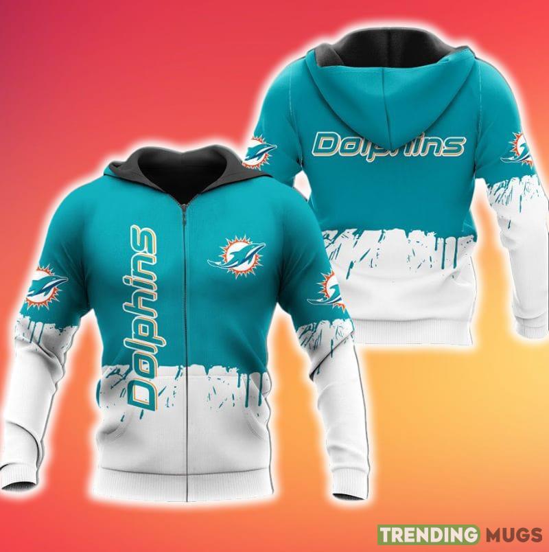 Miami Dolphins Shop - NFL Miami Dolphins 3D Hoodie