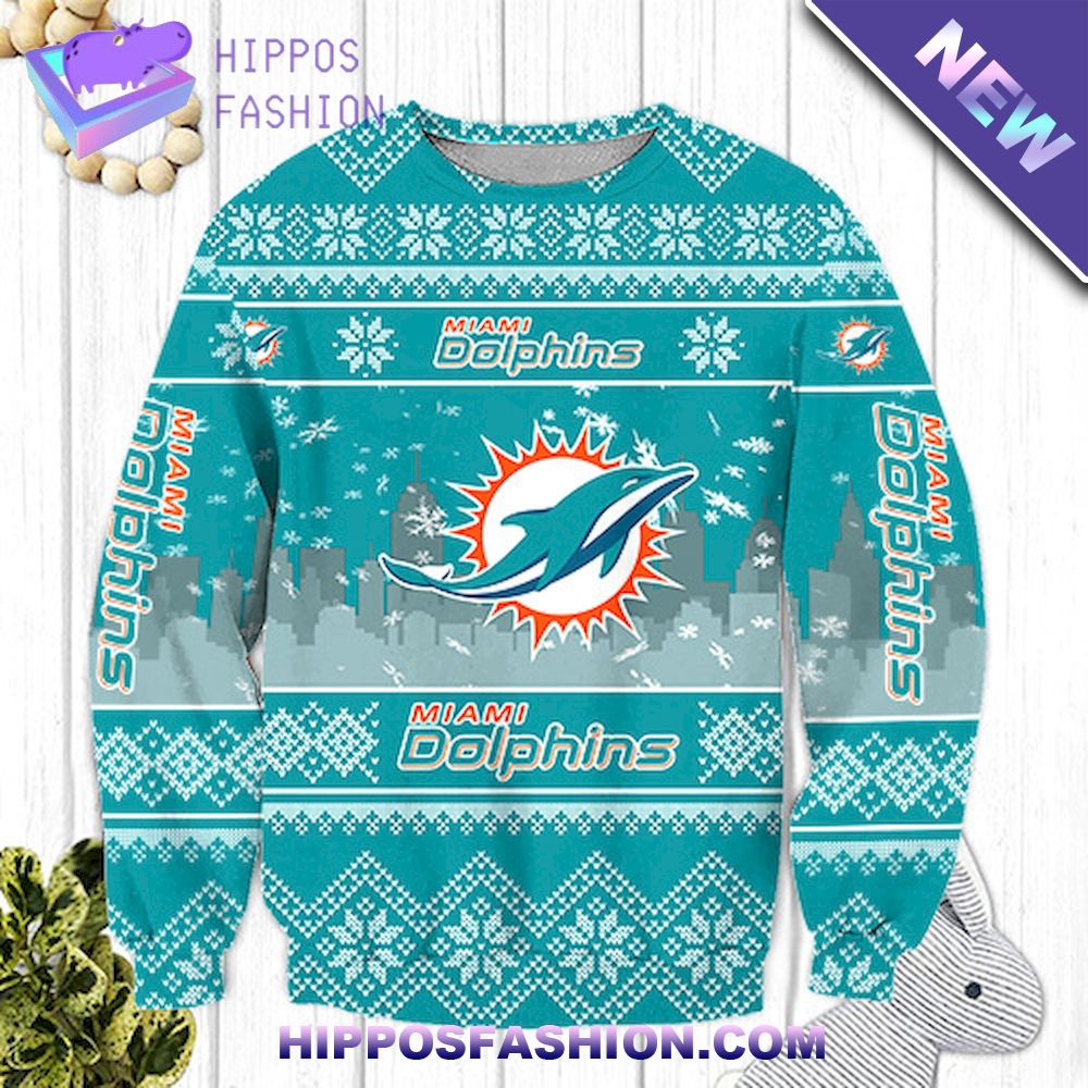 Why Every Miami Dolphins Fan Needs an NFL Ugly Christmas Sweater
