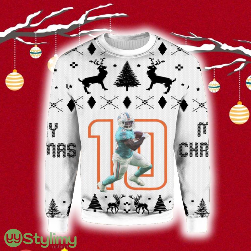 Miami Dolphins Shop - NFL Hill Miami Dolphins Ugly Sweater 3D Gift Christmas