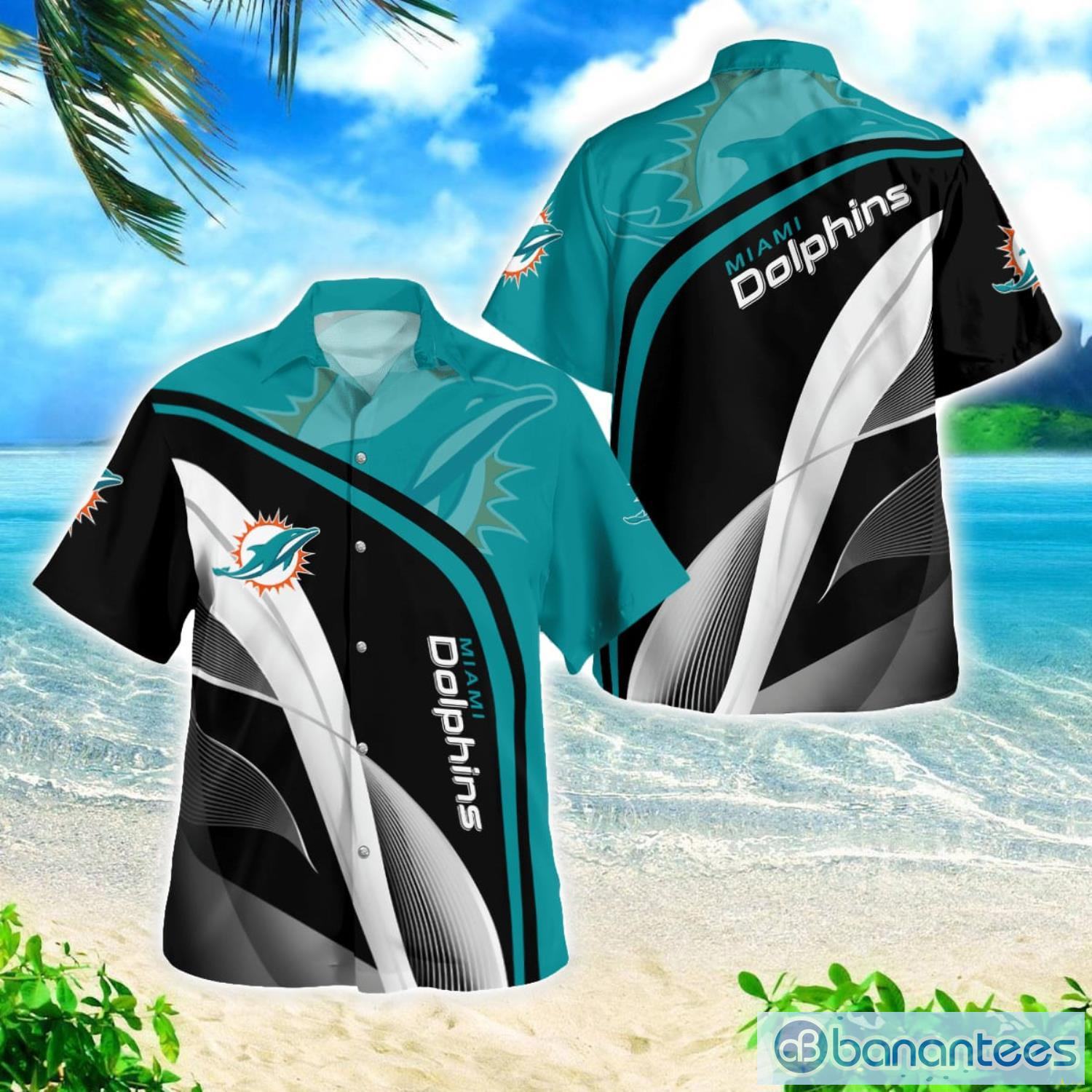 Miami Dolphins Shop - Miami Dolphins Hawaiian Shirt Aloha