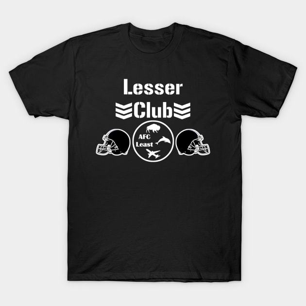 Miami Dolphins Shop - Lesser Club T shirt T Shirt 1