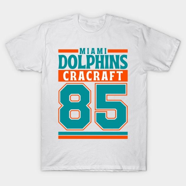 Miami Dolphins Shop - Miami Dolphins Cracraft 85 Edition 3 T Shirt 1