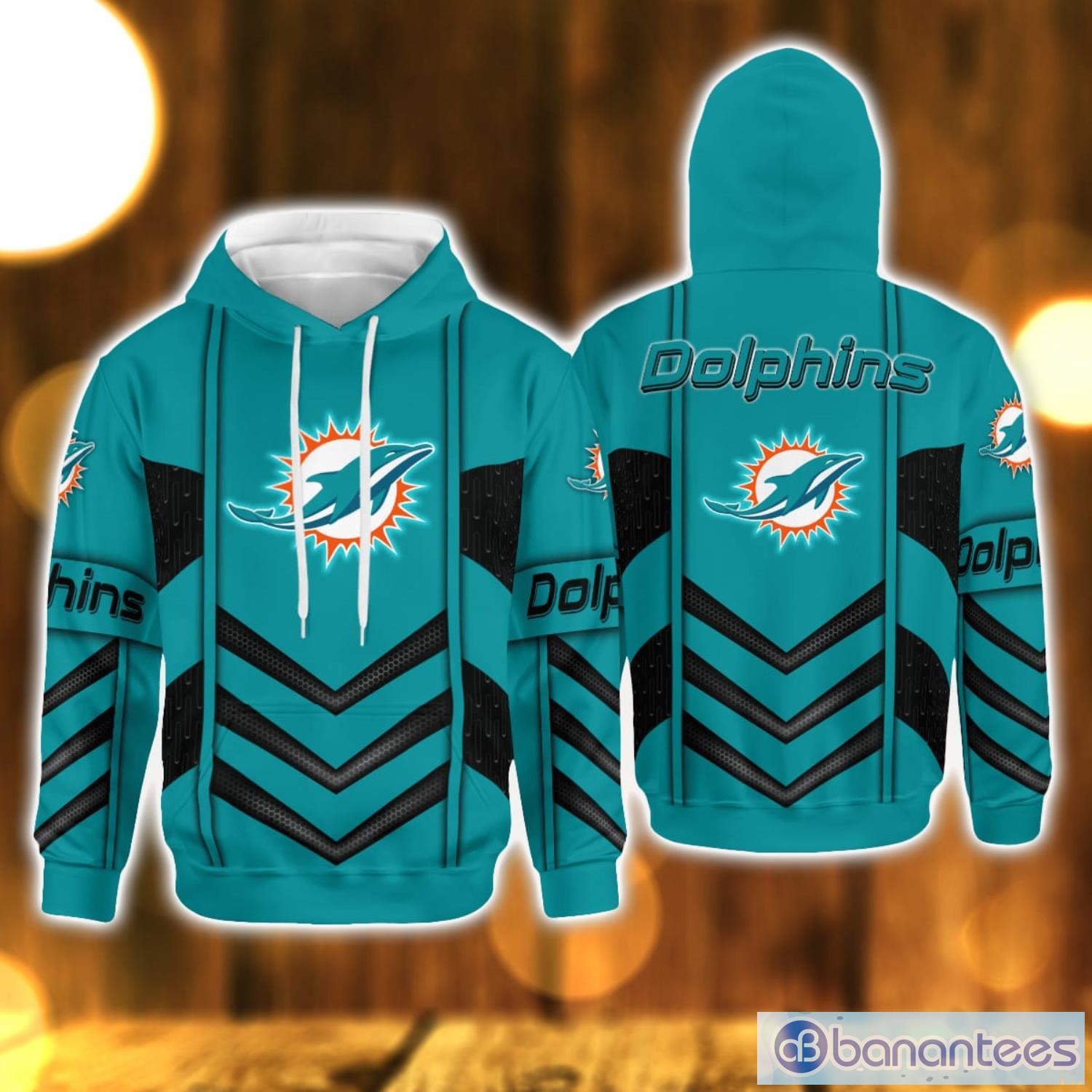 Miami Dolphins Shop - Miami Dolphins Sport Team Ultra All Over Printed 3D Hoodie Winter Gift