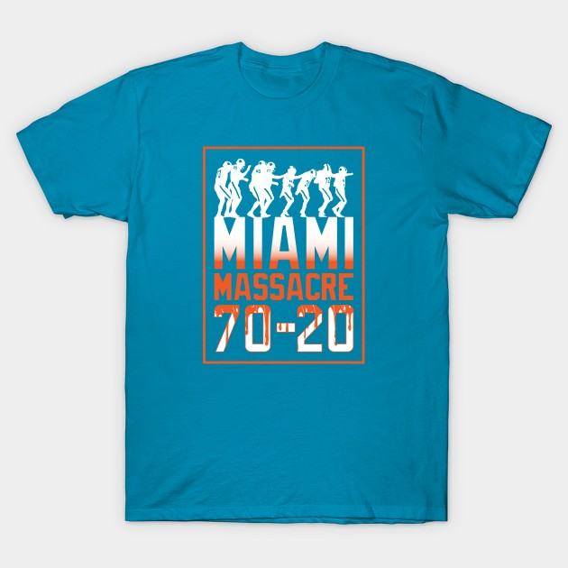 Miami Dolphins Shop - Miami Massacre T Shirt 1