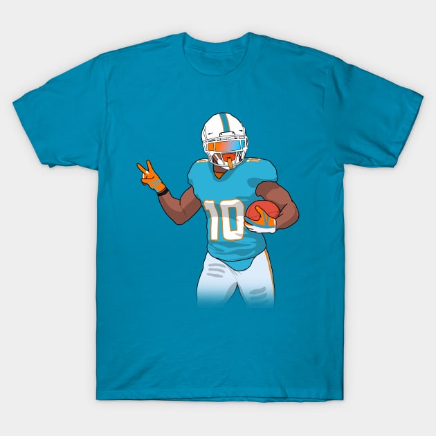 Miami Dolphins Shop - tyreek and miami T Shirt 1