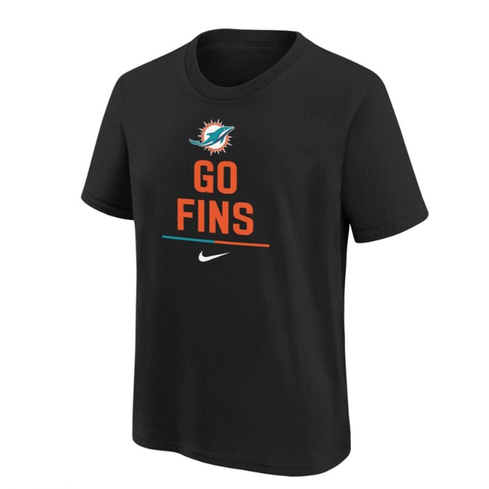 Miami Dolphins go fins slogan shirt