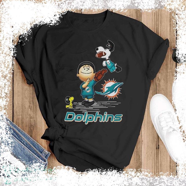 Miami Dolphins The Peanuts Sport Fans Christmas Shirt Gift For Christmas - available at - dolphinmiamistore.com